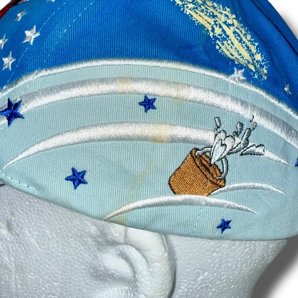 Vintage Disney World‎ Sorcerer Mickey Mouse Fantasia Hat Youth Embroidered Cap